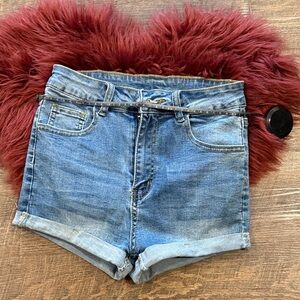 SHEIN Classic Blue Jean Shorts (S)